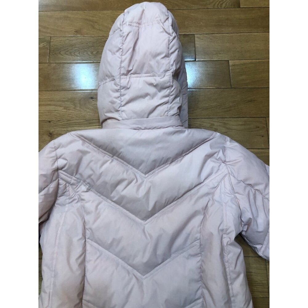 Inns Bruck Down Hooded Light Pink Puffer Jacket Size Small - Picture 8 of 8